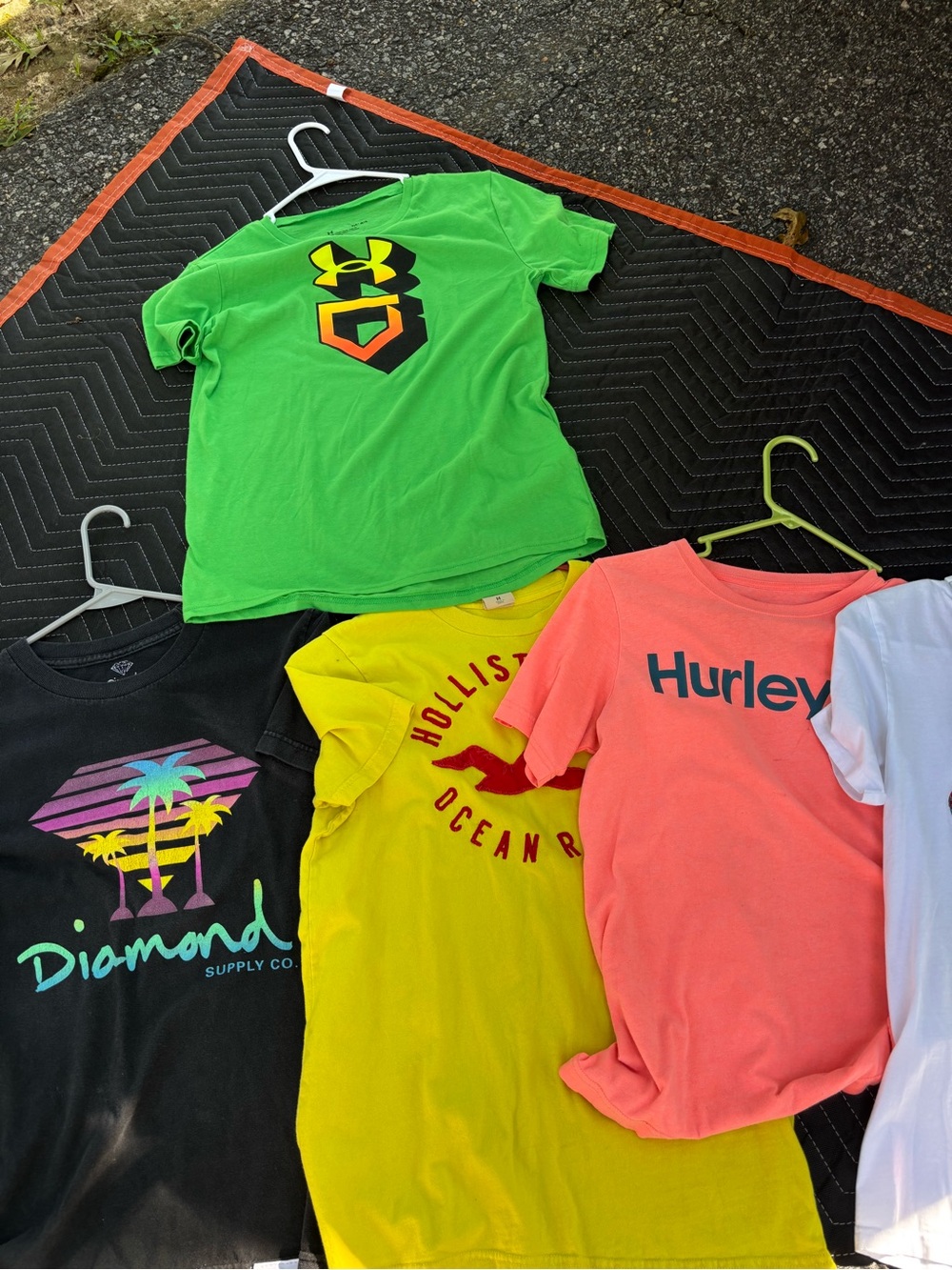 Hurley Coral Pink Short Sleeve Kids Tee